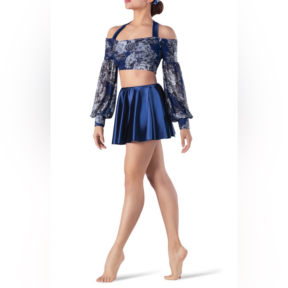 Tenth House COMPASS ROSE Blue Dance Costume Adult Medium